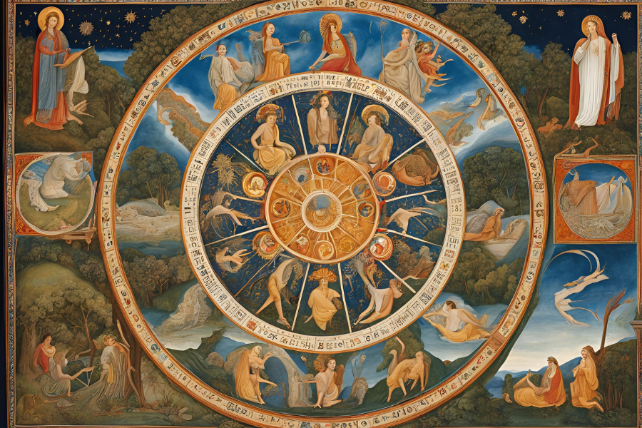 Storia del Dio e della Dea: Il Ciclo della Vita nella Ruota dell'Anno