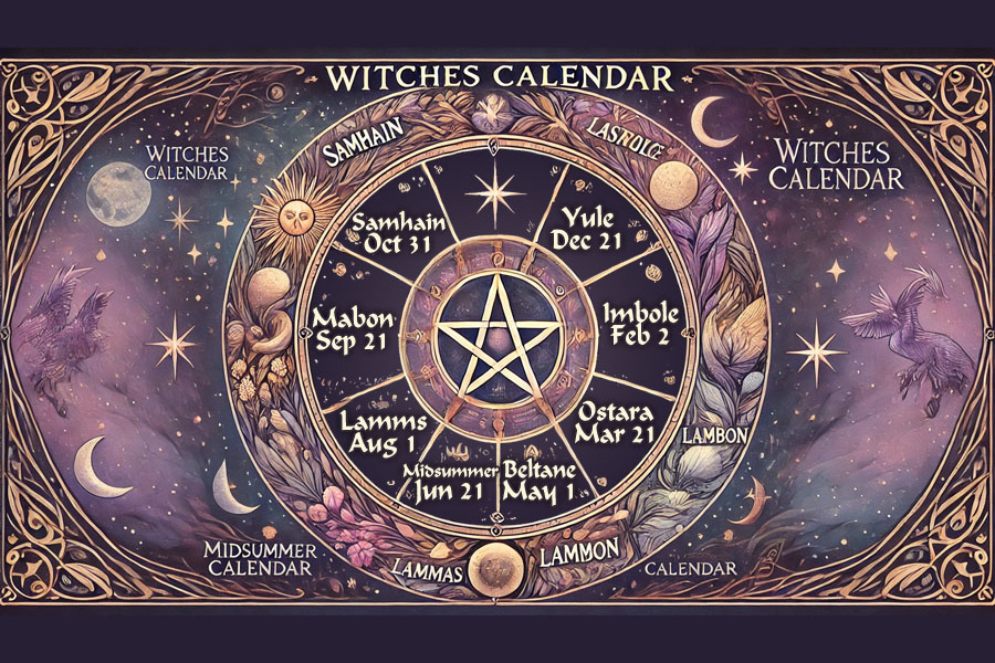 calendario-sabbat Sabbat: Le Otto Feste del Neo-Paganesimo