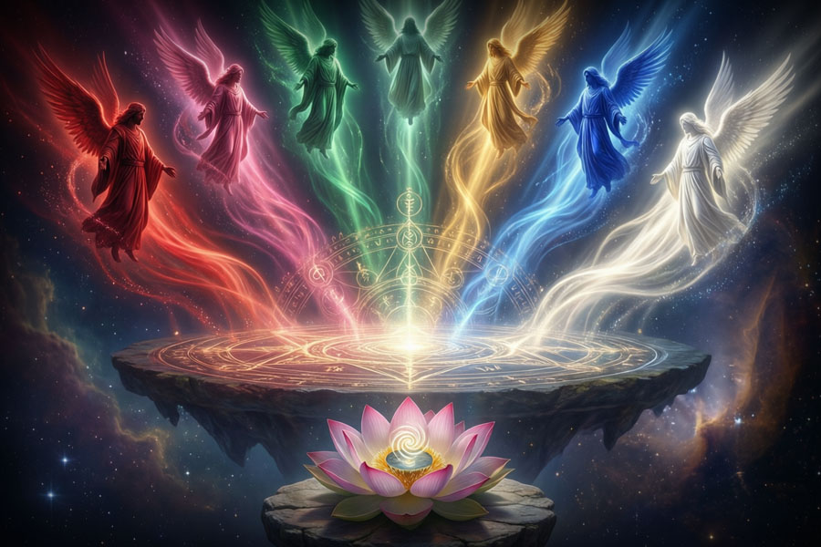 Il significato karmico dei Sette Raggi nella vita quotidiana