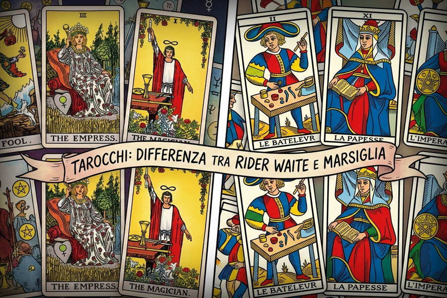 Tarocchi: differenza tra Rider Waite e Marsiglia