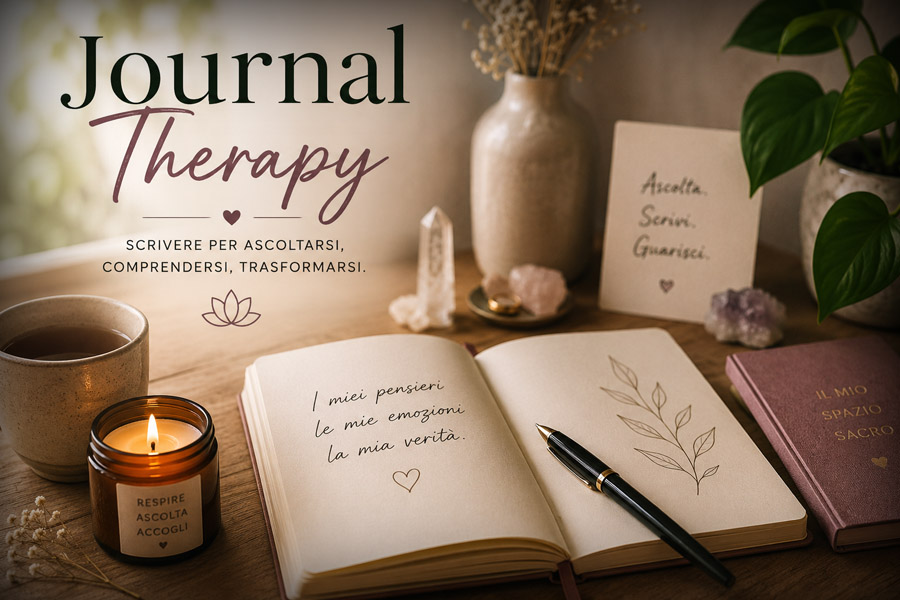 Journal Therapy e la sua importanza nel percorso di crescita interiore
